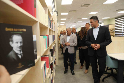 Aliağa’da Aziz Sancar Kütüphanesi hizmete açıldı