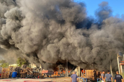 Antalya'da Depo Yangını! Serik'te İki Firmaya Ait Depoda Yangın Çıktı