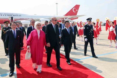 Cumhurbaşkanı Erdoğan Çin’de