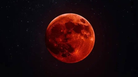 "Kanlı Ay" dünyanın farklı bölgelerinde görsel şölen yaşattı