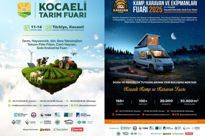 Kocaeli Tarım ve Karavan Fuarı Yarın Başlıyor..