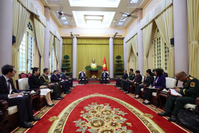 Bakan Güler, Vietnam Devlet Başkanı Luong ile görüştü