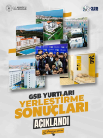 Bakan Bak: "GSB yurtları yerleştirme sonuçları açıklandı"