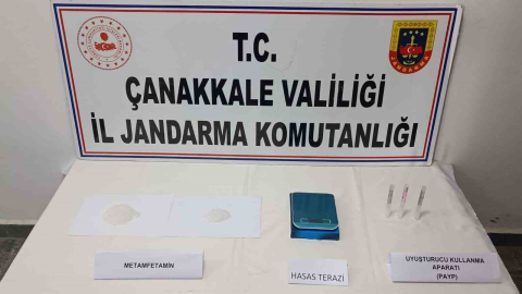 Çanakkale’de uyuşturucu operasyonu