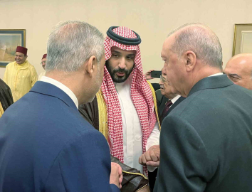 Cumhurbaşkanı Erdoğan: "Karşımızda kaostan ve kandan beslenen bir terör zihniyeti ve onun vücut bulduğu bir devlet var"