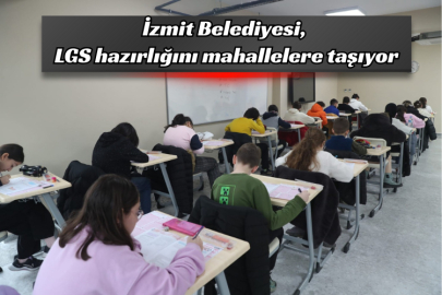 İzmit Belediyesi, LGS hazırlığını mahallelere taşıyor