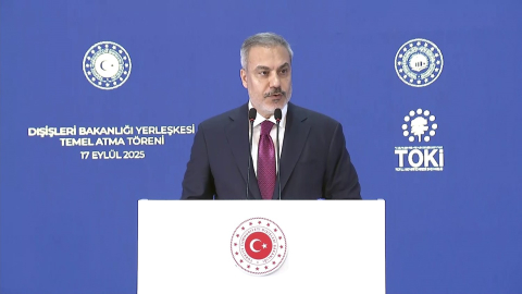 Bakan Fidan: "Dağılmış halde hizmet eden bakanlığımız artık tek çatı altında modern bir karargaha sahip olacaktır"