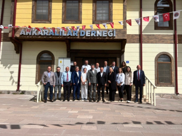 Ankara Kent Konseyi Başkanı Yılmaz’dan AHİD’e hayırlı olsun ziyareti