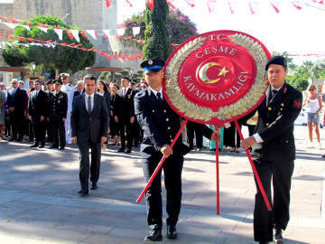 Çeşme’de "Gaziler Günü" törenle kutlandı