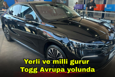 Yerli ve milli gurur Togg Avrupa yolunda