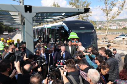 Stadyum tramvay hattı açıldı, sırada Kartepe var