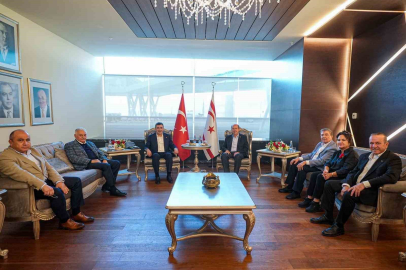 Cumhurbaşkanı Yardımcısı Yılmaz, KKTC’deki temaslarını tamamladı