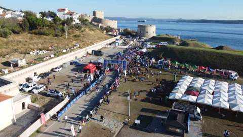 Tarihi Alan’da Uluslararası Gelibolu Maratonu 10. kez düzenlendi