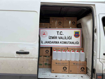 İzmir’de sahte alkol baskını: Piyasa değeri 1.3 milyon TL