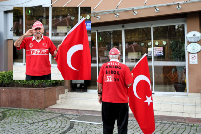 52 yıllık milli sevdaya Büyükşehir’den sıcak ağırlama