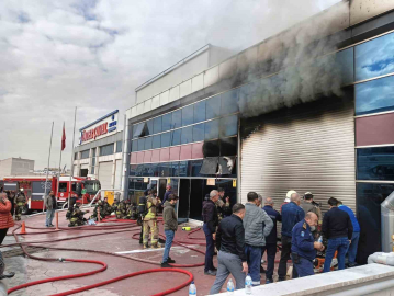 Ankara’da iş yerinde çıkan yangın kontrol altına alındı