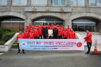 Büyükşehir Mehteri, festival için Ulsan’da
