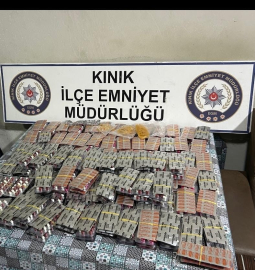 Çiftlik evinde binlerce hapla yakalandı