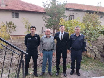 Güdül Kaymakamı’nın ilk ziyareti şehit aileleri oldu