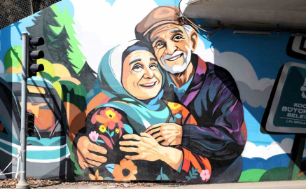 Kocaeli’de trafo ve alt geçitler sanatla renkleniyor