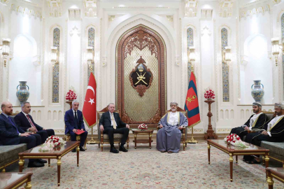 Cumhurbaşkanı Erdoğan, Umman Sultanı Al Said ile bir araya geldi