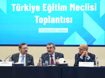 Bakan Tekin: "Nitelikli elemanı yetiştirmek konusunda biz elimizi taşın altına koyacağız"