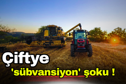 Çiftye 'sübvansiyon' şoku!