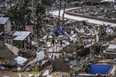 Filipinler’i vuran tayfunda can kaybı 66’ya yükseldi