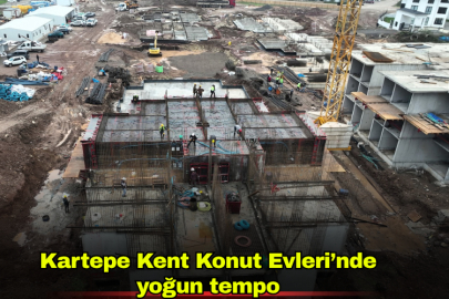 Kartepe Kent Konut Evleri’nde yoğun tempo