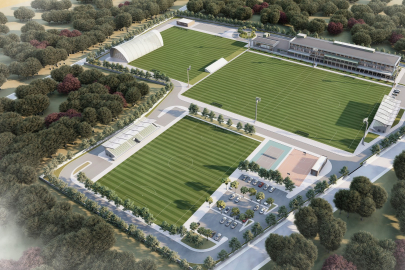 75 dönümlük dev tesiste ilk kazma vuruldu