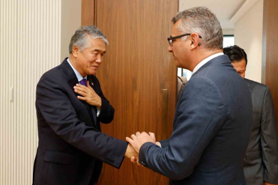 KKTC Cumhurbaşkanı Erhürman, TÜRKSOY Genel Sekreteri Raev’i kabul etti