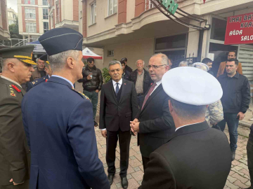 MSÜ Rektörü Prof. Dr. Erhan Afyoncu şehit ailesini ziyaret etti: "Fedakarlıkla çalışan çok sevdiğimiz bir komutanımızdı"