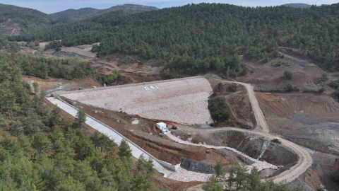 Yaykın Göleti 464 bin 909 metreküp su kapasitesiyle 700 dekar tarım arazisini suyla buluşturacak