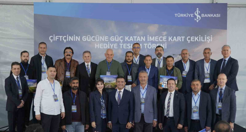 İş Bankası’nın "Çiftçilerin Gücüne Güç Katan İmece Kart" kampanyasında kazananlar belli oldu