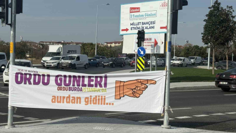 Ordu Tanıtım Günleri’nde ilginç pankartlar: ’Madanızı açacak çok şey var’