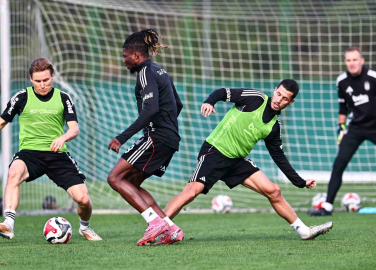 Beşiktaş, Fatih Karagümrük maçı hazırlıklarını sürdürdü