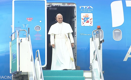 Vatikan Devlet Başkanı Papa 14. Leo’yu taşıyan uçak Ankara’ya iniş yaptı.