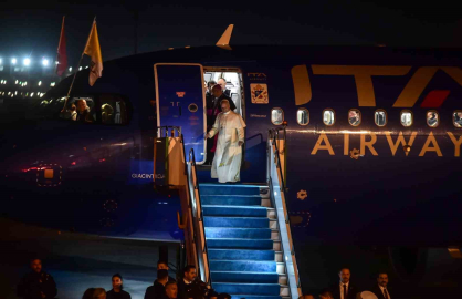 Papa 14. Leo İstanbul’a geldi