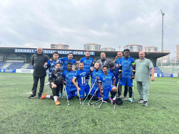 Gebze Belediyesi Ampute Futbol Takımı, sezona galibiyetle başladı
