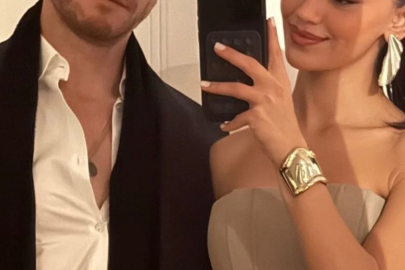 Kerem Bürsin ile Selin Yağcıoğlu'ndan ilk fotoğraf