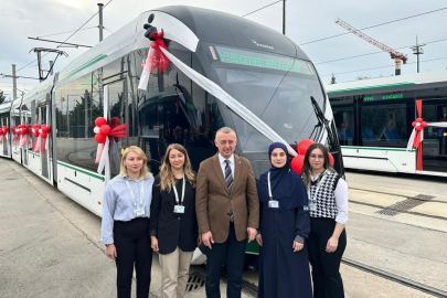 10 yeni tramvay alındı, 5 tane daha yolda! Günde 70 binden fazla yolcu taşıyoruz