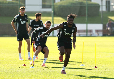 Beşiktaş, Gaziantep FK maçı hazırlıklarını sürdürdü