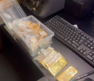 Büyükçekmece Adliyesi’nin adli emanet kasasından çalınan altınların fotoğrafı ortaya çıktı