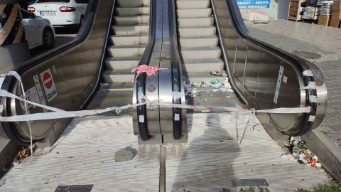 Şentepe Teleferik Hattı çürümeye terk edildi