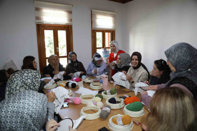 Çubuk’taki tarihi konak ilçedeki kadınların yeni dünyası oldu