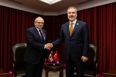 Dışişleri Bakanı Fidan, Lübnan Başbakanı Salam ile görüştü