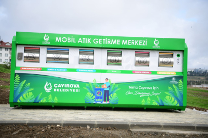 Çayırova’da 4 noktaya daha "mobil atık merkezi" kuruldu