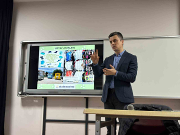 Gölcük’te lise öğrencilerine "sıfır atık" eğitimi