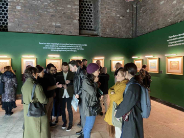 Beyoğlu’nda "Rumeli’de Kaybolan Osmanlı İzleri" minyatür sergisi sanatseverlerle buluştu