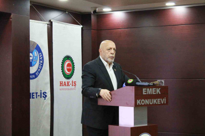 HAK-İŞ Genel Başkanı Arslan: "Asgari Ücret Tespit Komisyonu’ndan sağlıklı bir asgari ücret çıkmaz"
